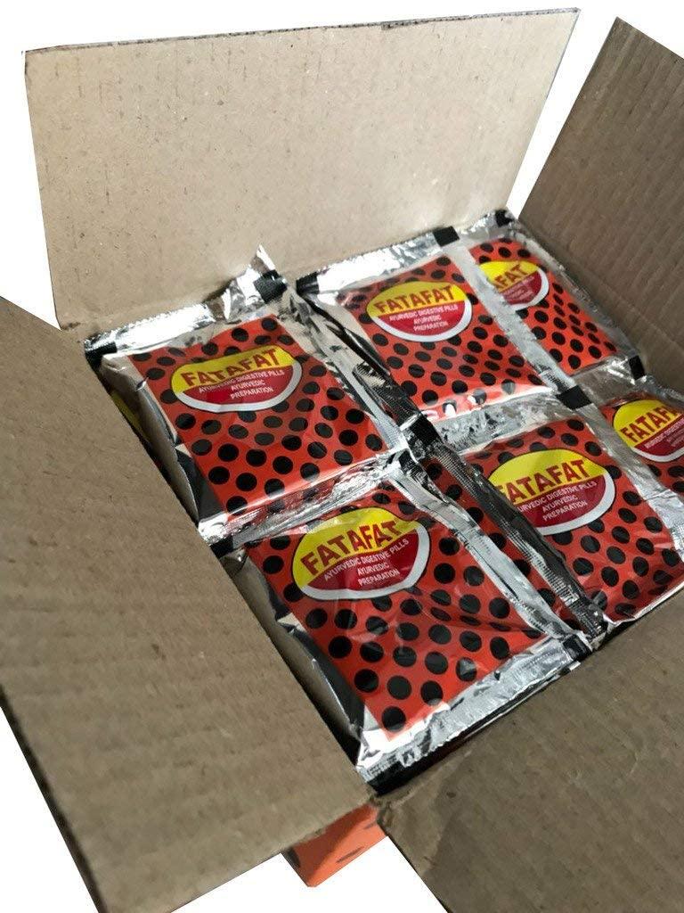 FATAFAT Pamuls Fatafat, Original Hyderabadi Fatafat Goli, Ayurvedic Digestive Pills (75Pouches X 12Gram) 5 Rs 75 Pouch