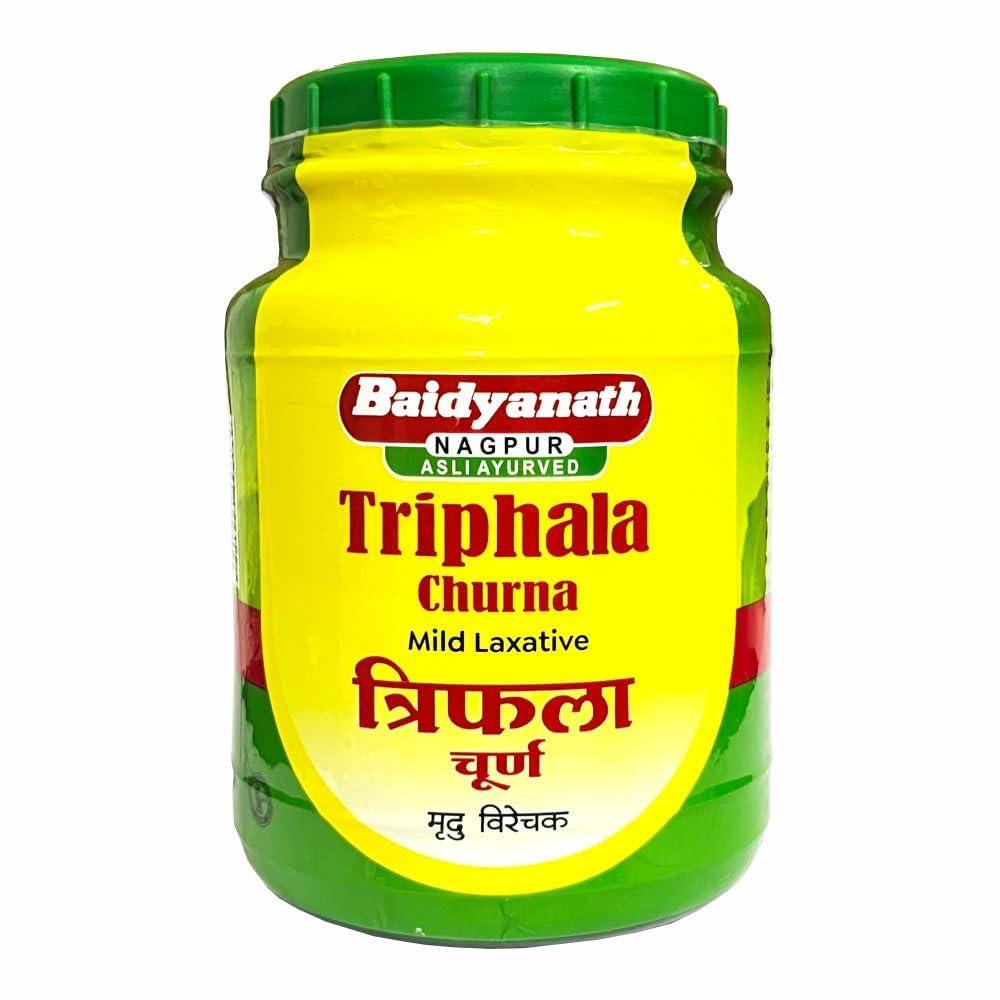 Baidyanath Asli Ayurved Baidyanath Isabgol - Psyllium Husk Powder - 200gm | Effectively Relieves Constipation & Baidyanath Asli Ayurved Nagpur Triphala Churna I Vitamin C I Iron & Zinc I 500 gms