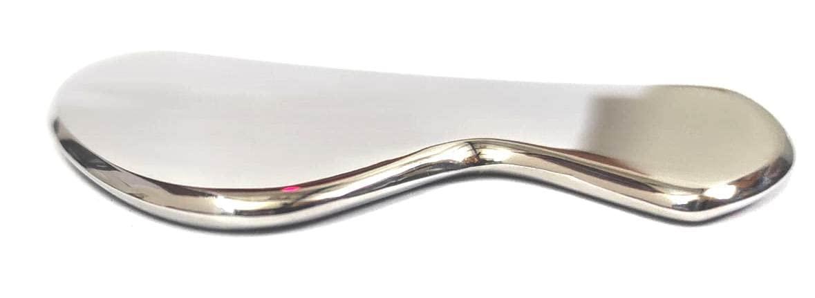 WITSOUL WITSOUL Gua Sha, Gua Sha Facial Tools, Stainless Steel Guasha Tool for Facial and Body SPA Accupressure Treatment Scraping Face Massage Tool (B Shaped Small)
