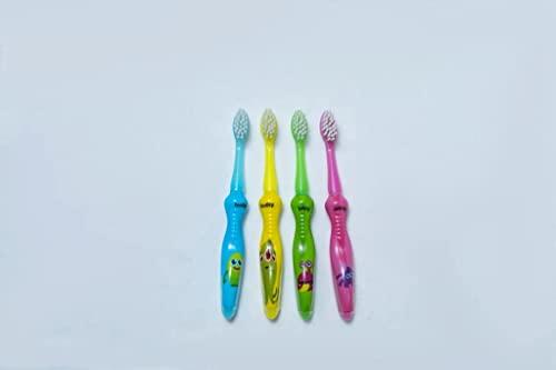 DentaCare plus Kids toothbrushes Age grp 3years to 13 years (pack of 4) Denta Care Plus