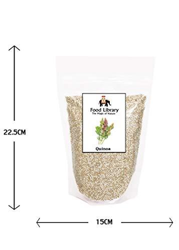 FOOD LIBRARY THE MAGIC OF NATURE FOOD LIBRARY THE MAGIC OF NATURE Gluten-Free White Quinoa Grain (800g)