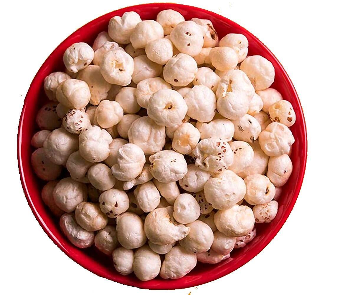 Sattviko Sattviko Makhana, Phool Makhana, Makana, Foxnuts, Makhane, Lotus Seeds for Eating, Raw Plain Phool Makhana, Vegan, Gluten Free, Non-GMO, Food yoga (200 gm - Pack of 1)