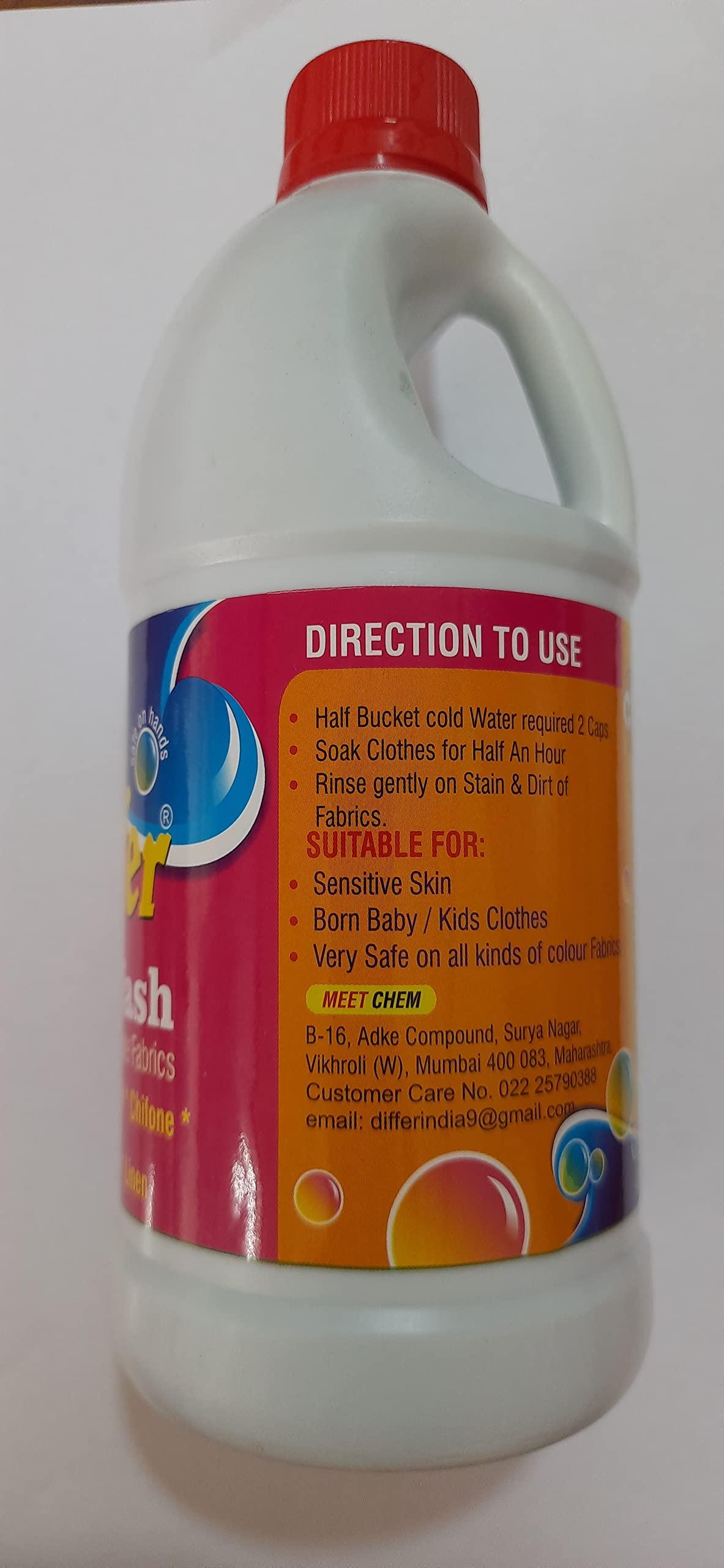 Differ Differ Soft Wash Fabric Softener Pack of 2 (600ml)