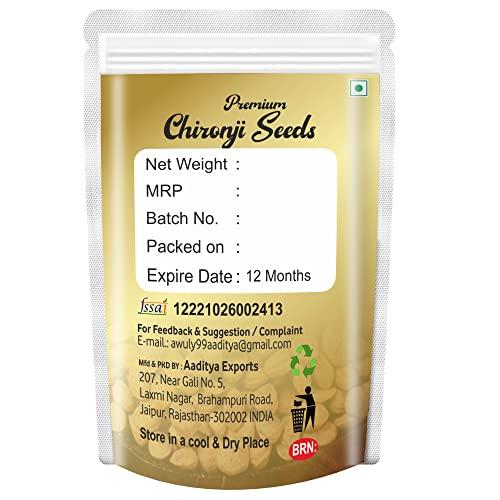 AWULY AWULY Natural Premium chironji Seeds | Charoli Seeds Dry Fruits | Almondette kernels/Seeds | 1000 gm | Chiraunji Seeds | Pack of one