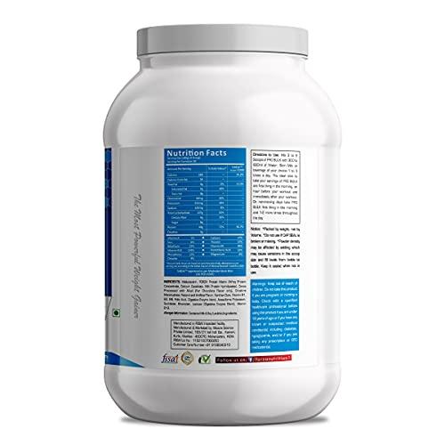 Forza Nutrition Forza Nutrition Pro Bulk, Instant Weight & Strength Gain, Rich Chocolate Flavour, 2.2 Lbs, 1 Kg