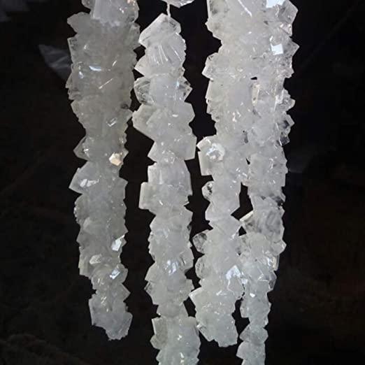 VGBNP VGBNP 100% Natural & Original Dhaga mishri (Dhage Wali Mishri) Pure Thread Mishri, Thread Crystal Rock Sugar (Crystal Sweet Candy | Crystal Bites | Patika Bellam) Healthy & Clean Dhaga Misri- 5 kg