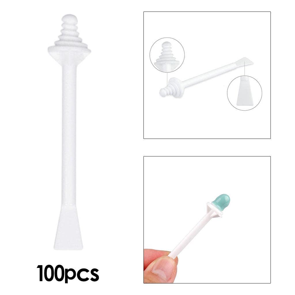 Generic Losa Nose Hair Removal Sticks Nose Wax Applicator for Nostril Nasal Cleaning 100pcs