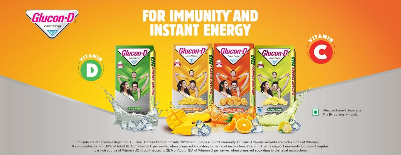 Glucon-D Glucon D Glucon-D Drink Mix - Orange, 1Kg Box