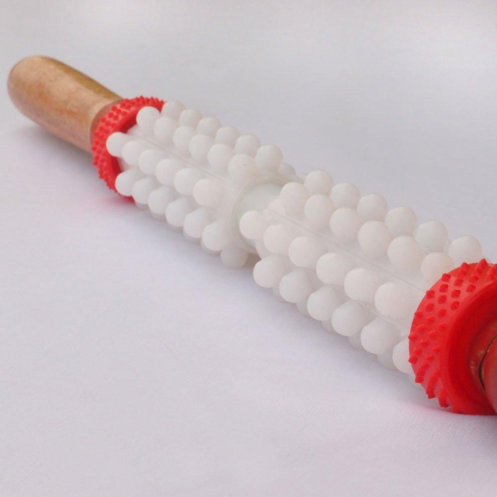 Super India Store ACi Massage Travel Stick - Special Nodules to work best on Tight Muscles & Trigger Points