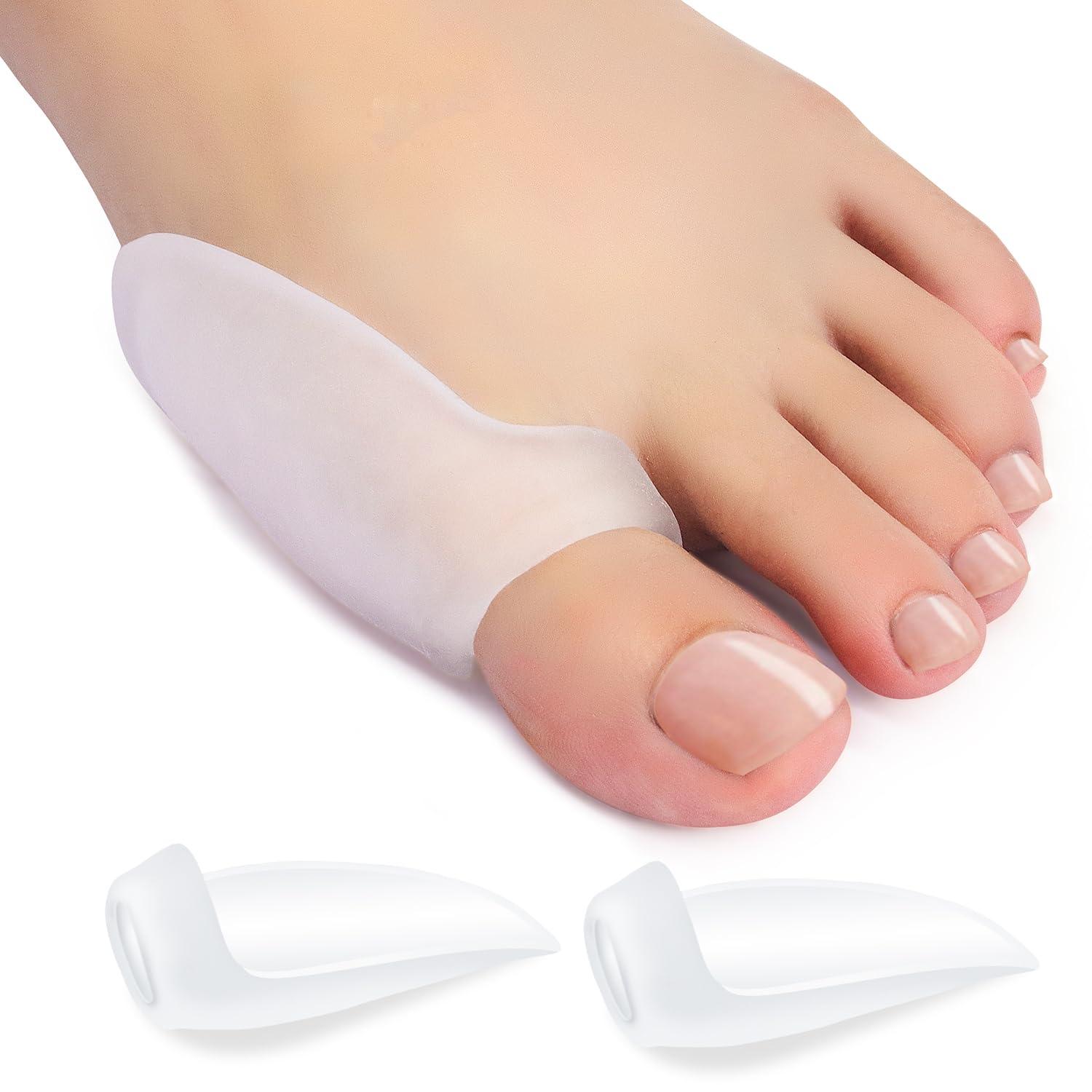 Zinyakon Zinyakon Gel Bunion Pads and Protectors, 12 Packs of Bunion Guards for Big Toe Cushion, Bunion Shields for Bunion Pain Relief, Reduce Bunion Pain from Rubbing