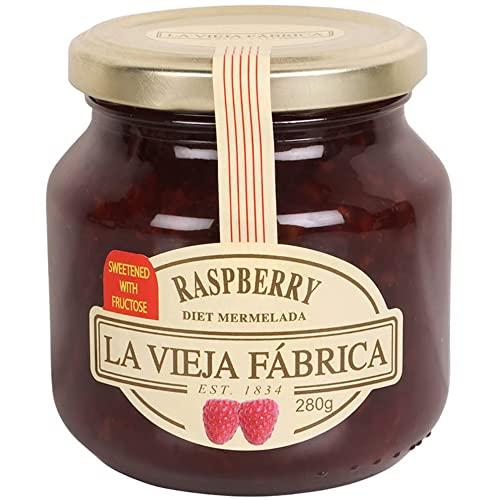 La Vieja Fabrica La Vieja Fabrica Fat Free Raspberry Marmalade Diet (Jam) Bottle, 280 g