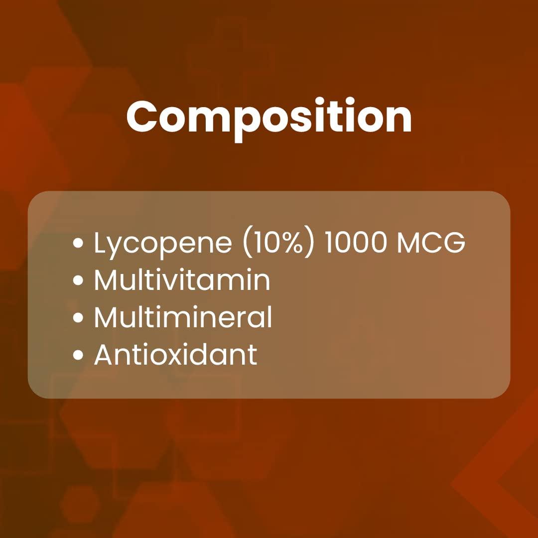Vivaceutical Lycohiv Syrup - Lycopene, Multi-Vitamins, Multi-Minerals and Antioxidant Syrup | 200ml
