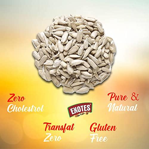 Exotes Exotes Premium Dry Fruits (Sunflower Seeds), 4 X 250 g(pack of 4x250grams)
