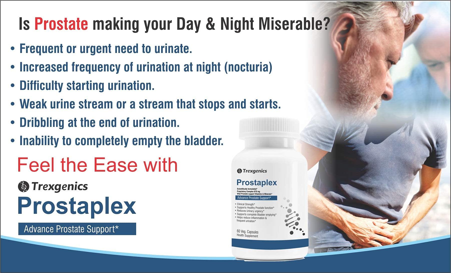 Trexgenics Trexgenics® PROSTAPLEX Advanced Prostate Health function support formula (60 Vcaps) (1)