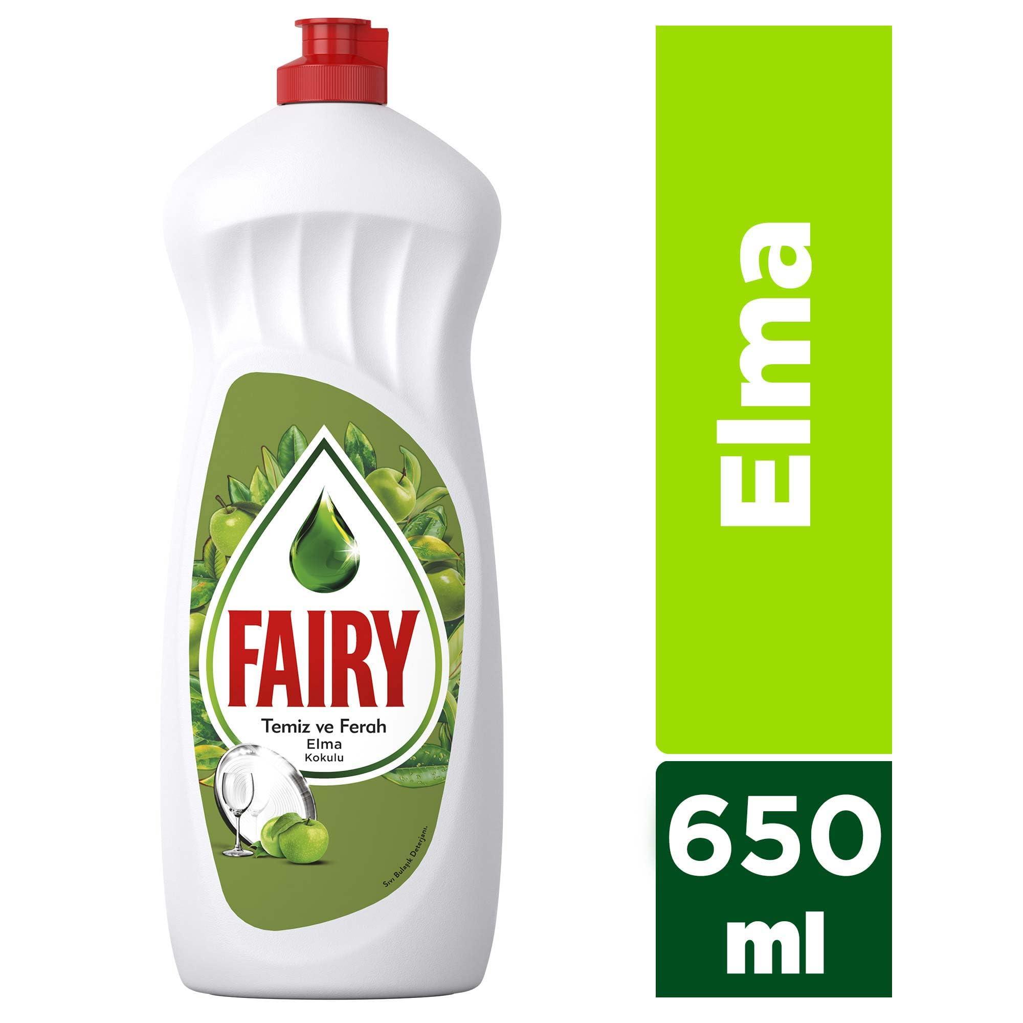 FAIRY Fairy Clean & Fresh Liquid Dishwashing Liquid 650 ml Apple