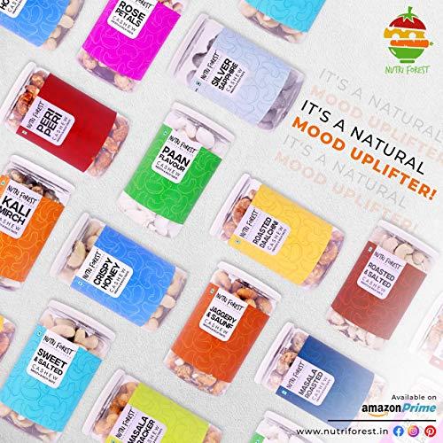 Nutri Forest Nutri Forest Masala Cracker Cashew Nuts Spicy Roasted Cashews - Salted ( Kaju Offers ) (400g)