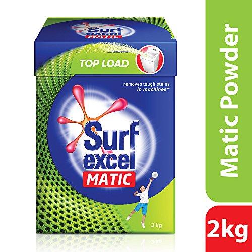 Surf Excel Surf Excel Matic Top Load Detergent Powder, 2 kg & Matic Top Load Detergent Powder - 4 Kg with Free 2 Kg Combo