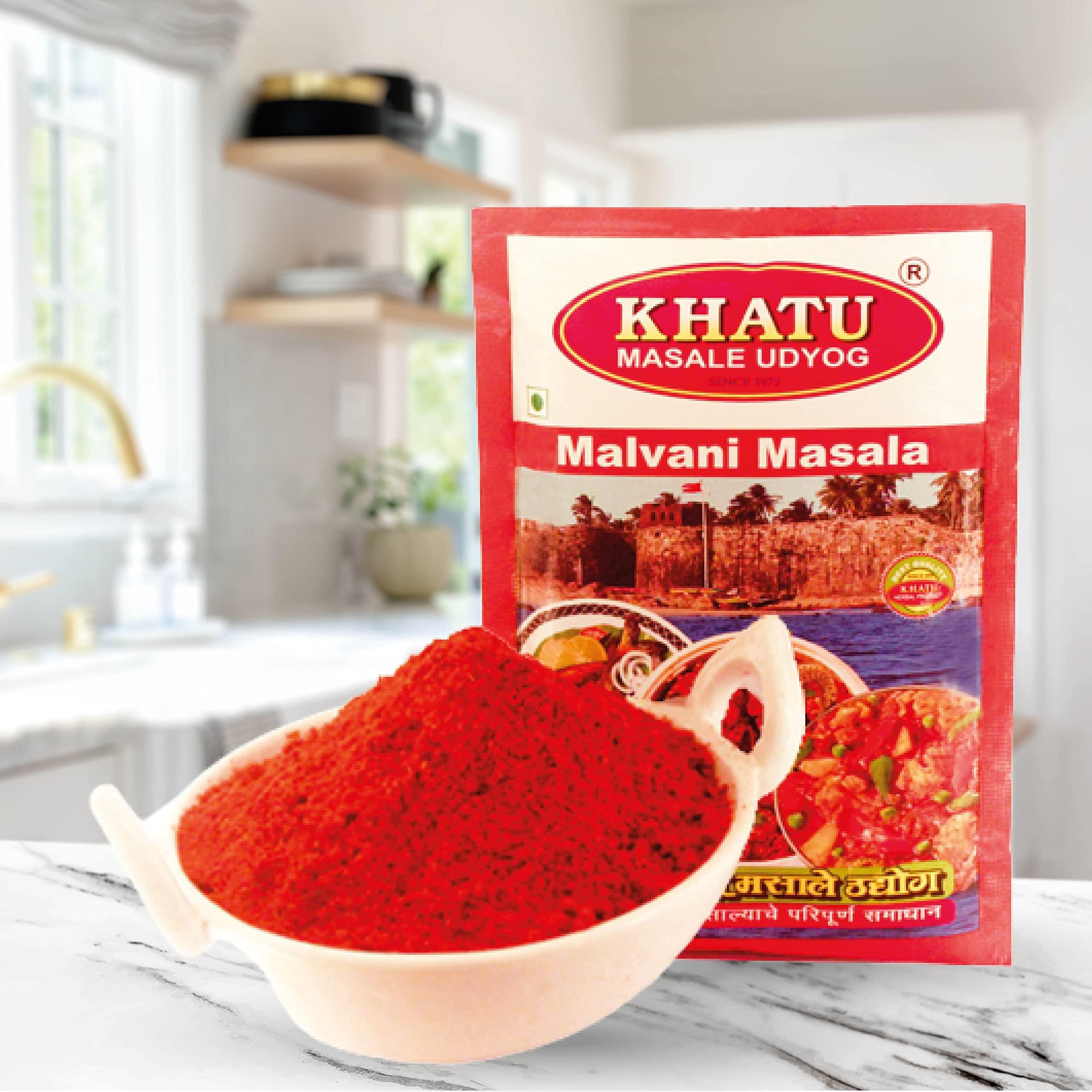 KHATU MASALE UDYOG KHATU MASALE UDYOG Malvani Masala (1000 Gm) - Vegetable Masala Powder