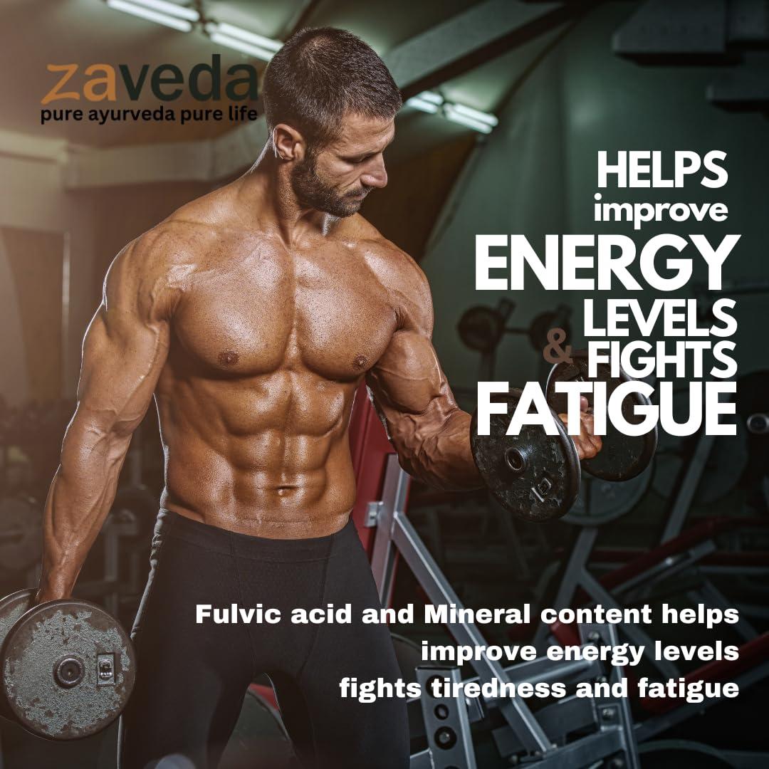 Zaveda ZAVEDA Himalayan Shilajit 30 g, Pure & Original Shilajit/Shilajeet Resin, Performance Booster For Endurance, Stamina, Immunity, Shilajitresin.