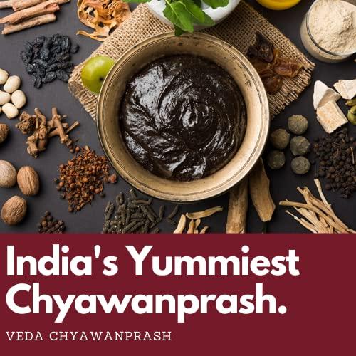 VEDA Veda Chyawanprash (450 gms)| Immunity Booster for all age groups | Jaggery based - Sugar free Chyawanprash
