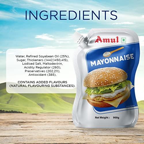 Amul Amul Mayonnaise Spout Pack 900g