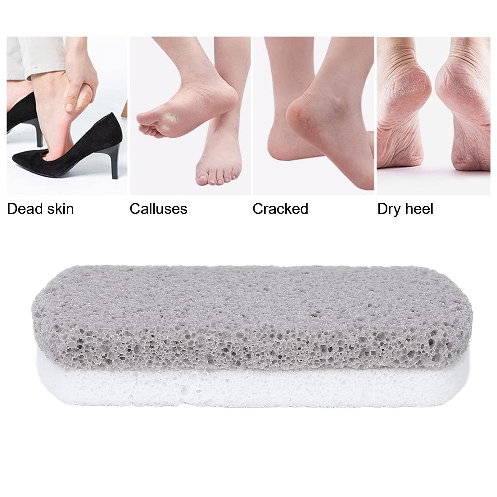 Cosiki Glass Pumice Stone, Foot Pumice Stone Foam Glass Foot Scrubber Pumice Stone for Feet for Women Men, Ultimate Pedicure Tools Dead Skin Callus Remover