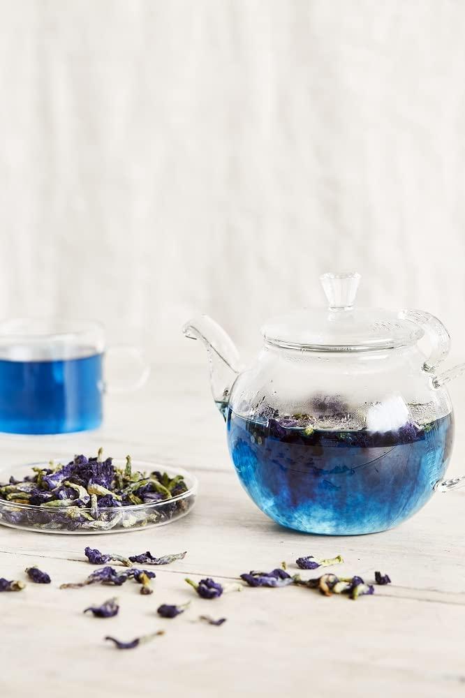Newby Newby Butterfly Pea Flower Tea | 50 Grams | Rich in Antioxidants | For Strong Hair & Beautiful Skin | Anxiety & Stress Relief | Caffeine Free