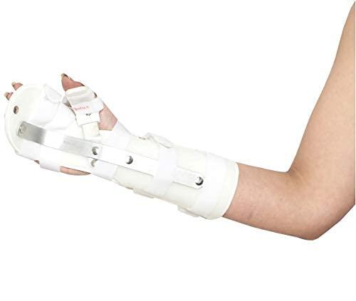 Salo Orthotics Salo Orthotics Functional Hand Splint Resting Wrist Support - Tendinitis & Inflammation, Hand/Wrist/Thumb Immobilization - (Size - Large Left)