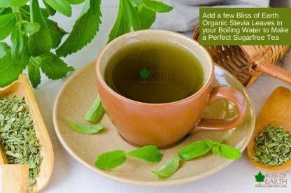 BLISS OF EARTH Bliss of Earth Organic Stevia Leaves Dried, Natural & Sugarfree, Best Taste, 2X100GM