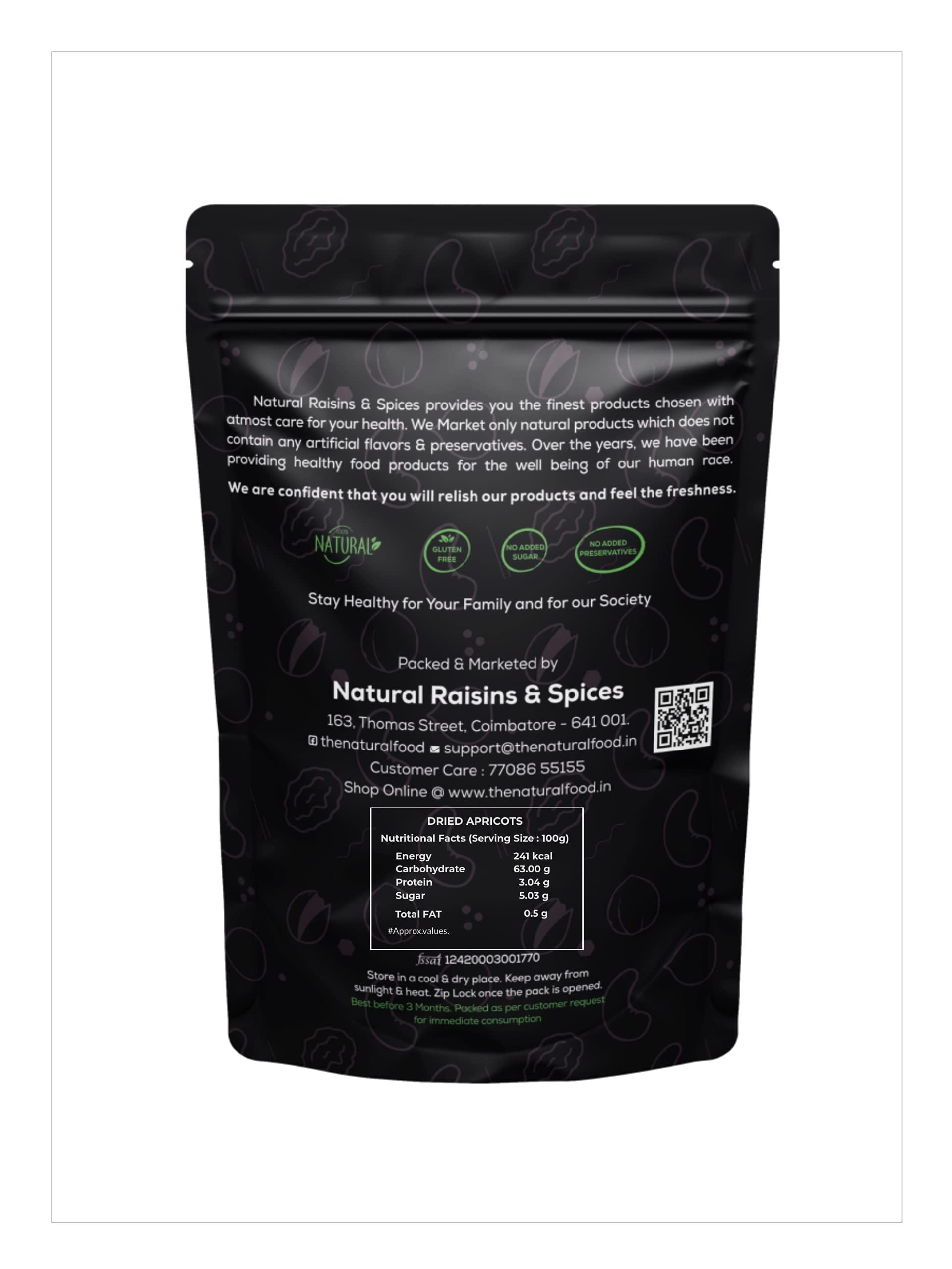 Natural Raisins & Spices Apricot (400 gm Apricot Turkles by Natural Raisins & Spices)