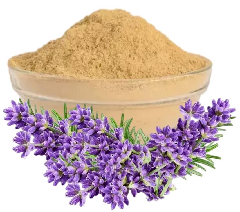 A D FOOD & HERBS A D Food & Herbs Organic Lavender Flower Powder Aromatic Edible for Homemade Lattes, Tea Blends, Bath Salts, Gifts, Crafts (150 Gms)