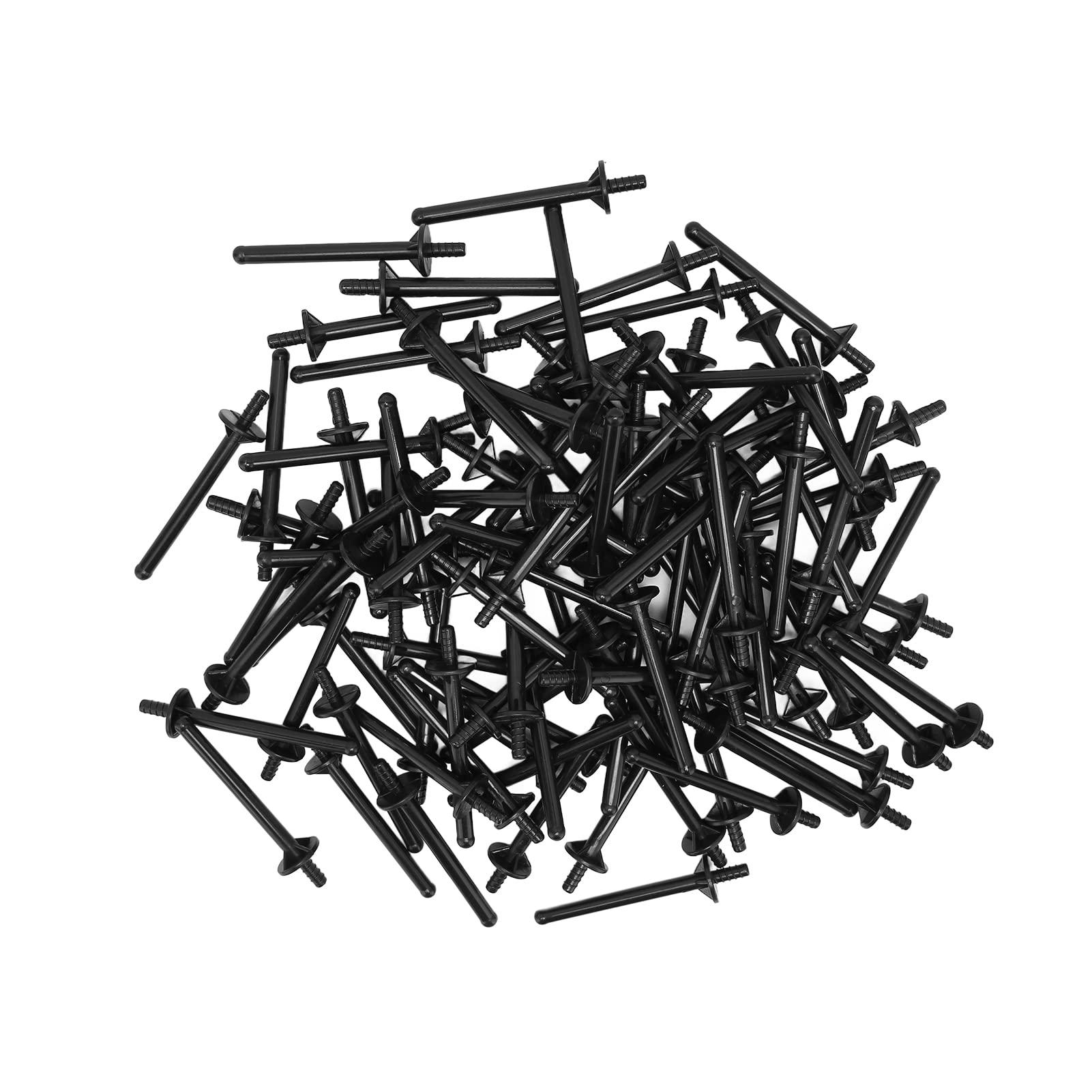 FEBT Nose Hair Removal Stick, Firm Sturdy Safe Hygienic 100pcs PP Nose Wax Stick Nostril Cleaning for Home for Beauty Salon