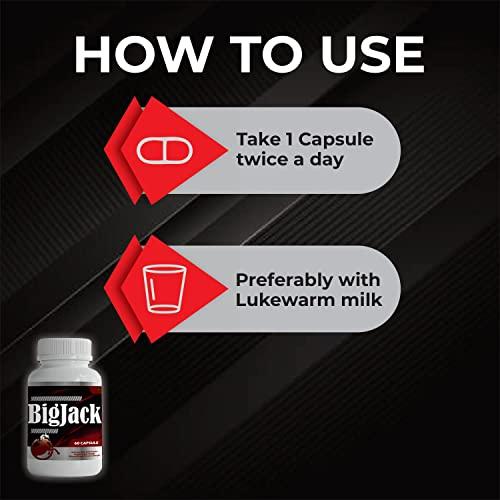 Health-Care Big Jack 60 Capsule Optimizes Male Performance Assists Muscle Growth