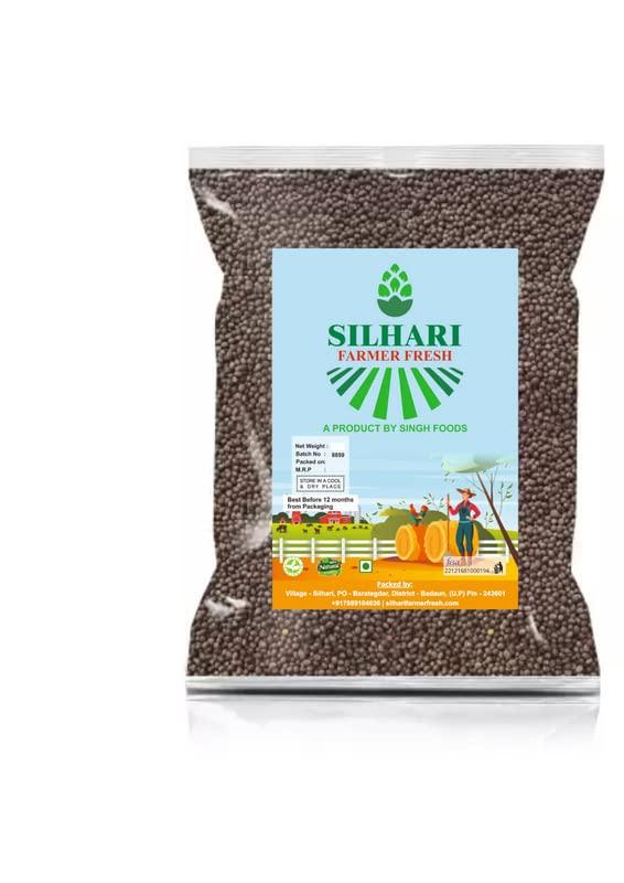 SILHARI FARMER FRESH SILHARI FARMER FRESH Mustard Seeds Small/Sarson k beenj/Ava Ginjalu | Chemical Free & Pesticides Free | Unadulterated | Rich Flavour | Minimally Processed (500 Gram)