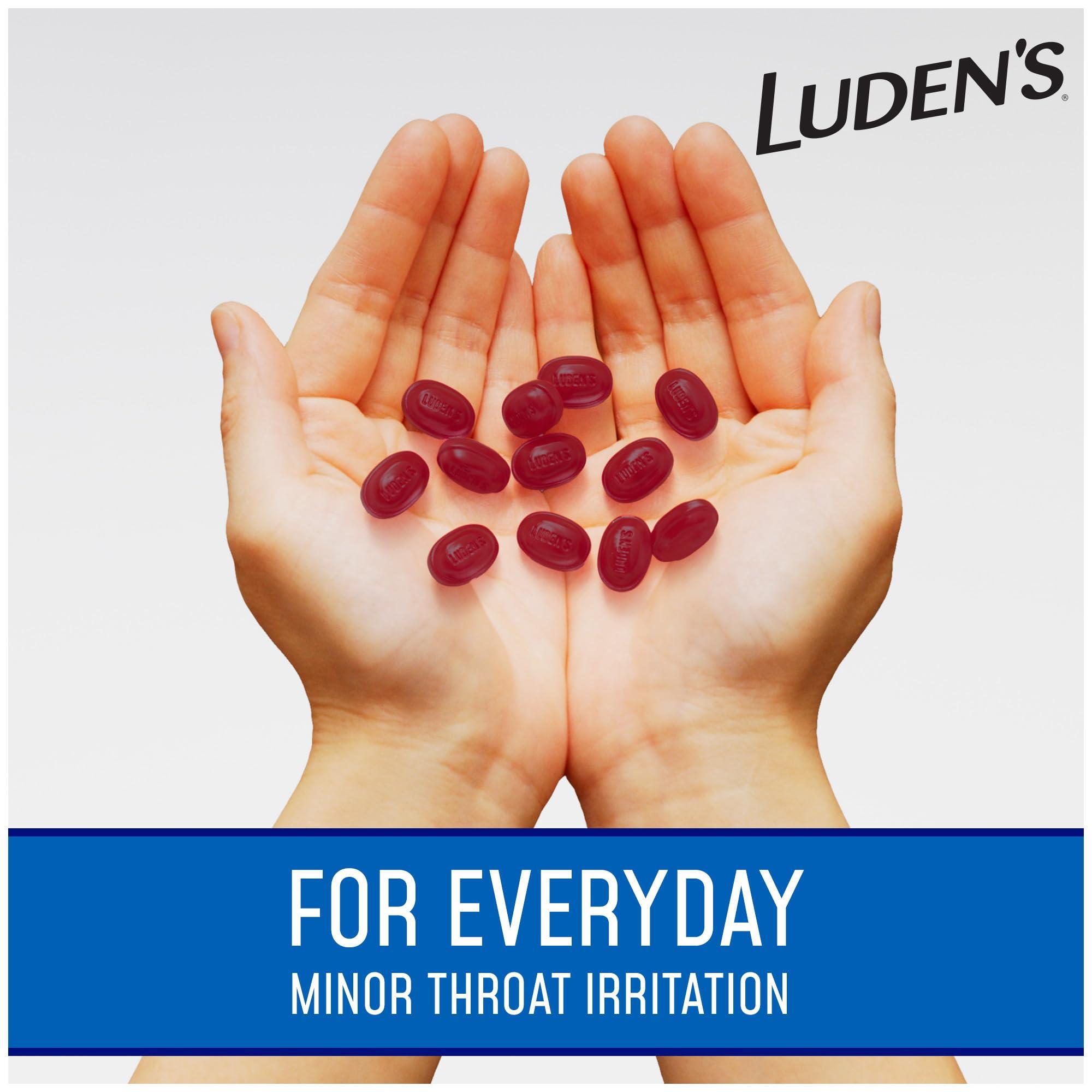 Ludens Luden\'s Throat Drops, Honey Licorice, 12 Bags of 30 drops