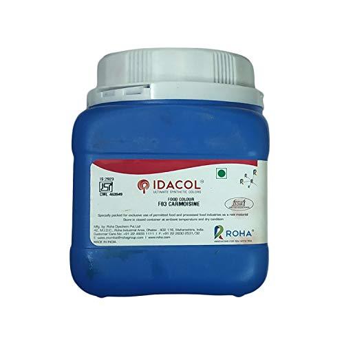 Idacol Idacol Dark Red Food Colour Carmoisine Synthetic Food Colour (500 Grams)
