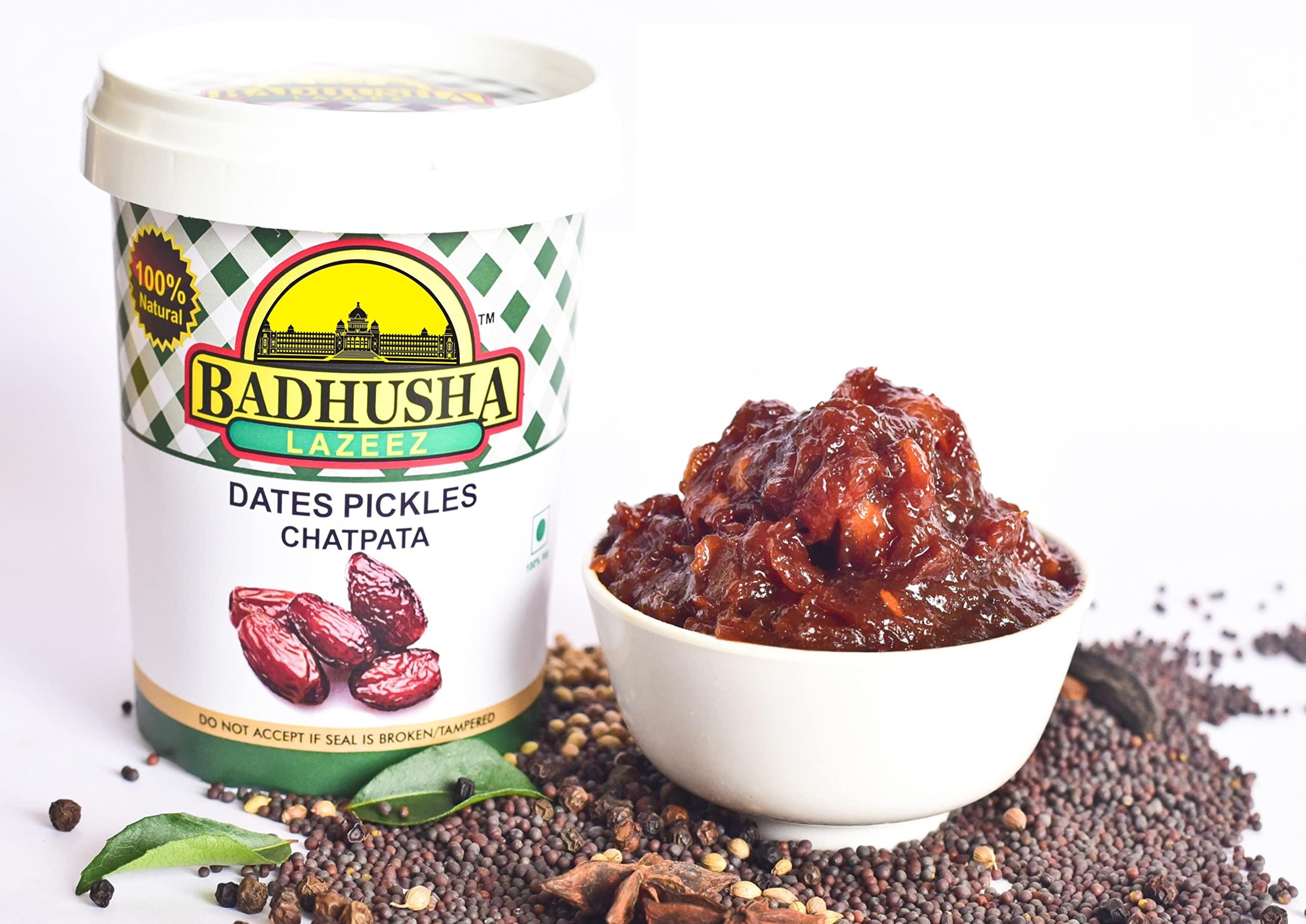 Badhusha Lazeez Pickles Badhusha Lazeez Pickles Chatpata Dates Pickle (300g)