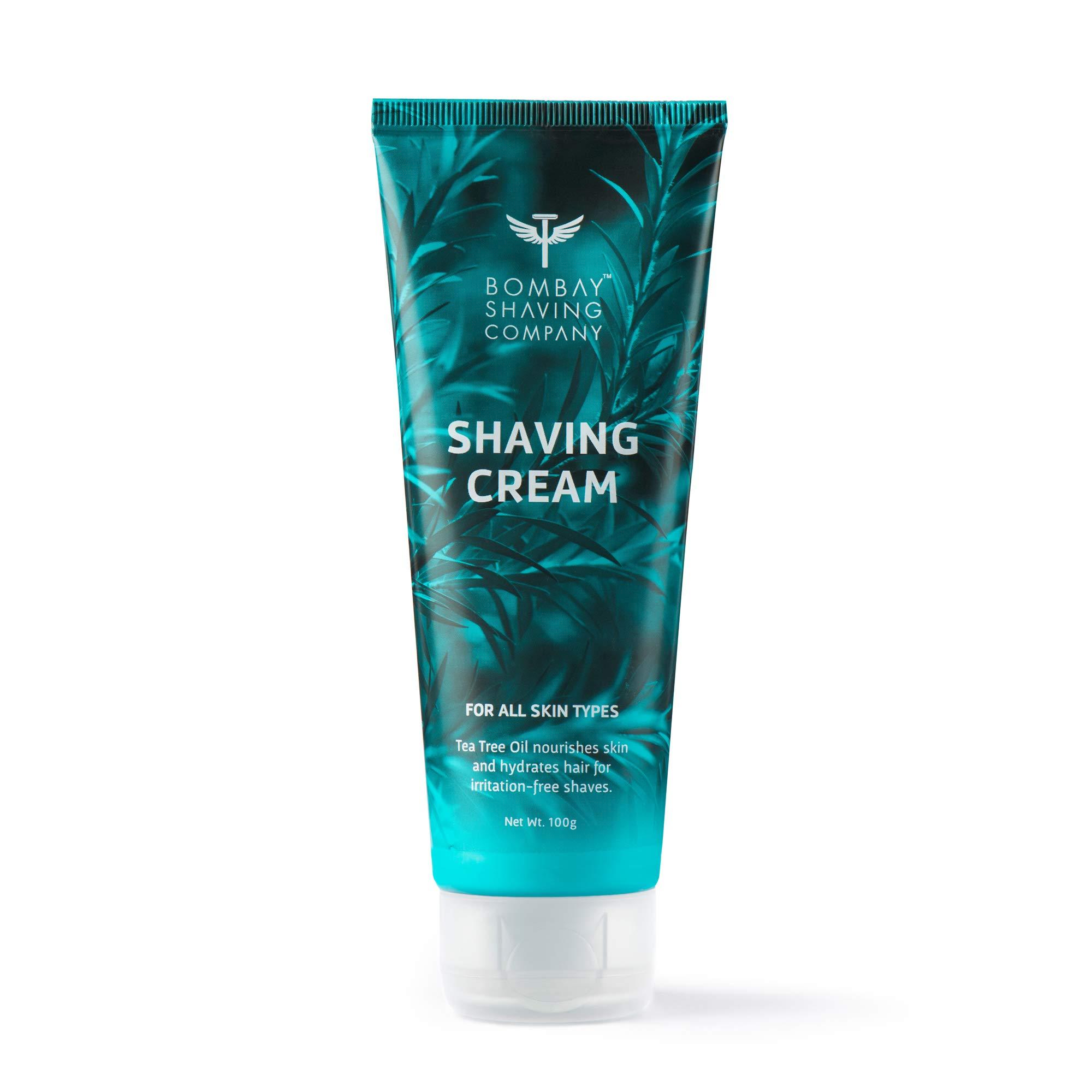 Bombay Shaving Company Bombay Shaving Company Sensi Smart 3 Value Pack - Razor with Shaving Cream | Shaving Razor for Men | Aloe Gel and Argan Oil Lubra Strip | Pivot Head for Smooth Glide