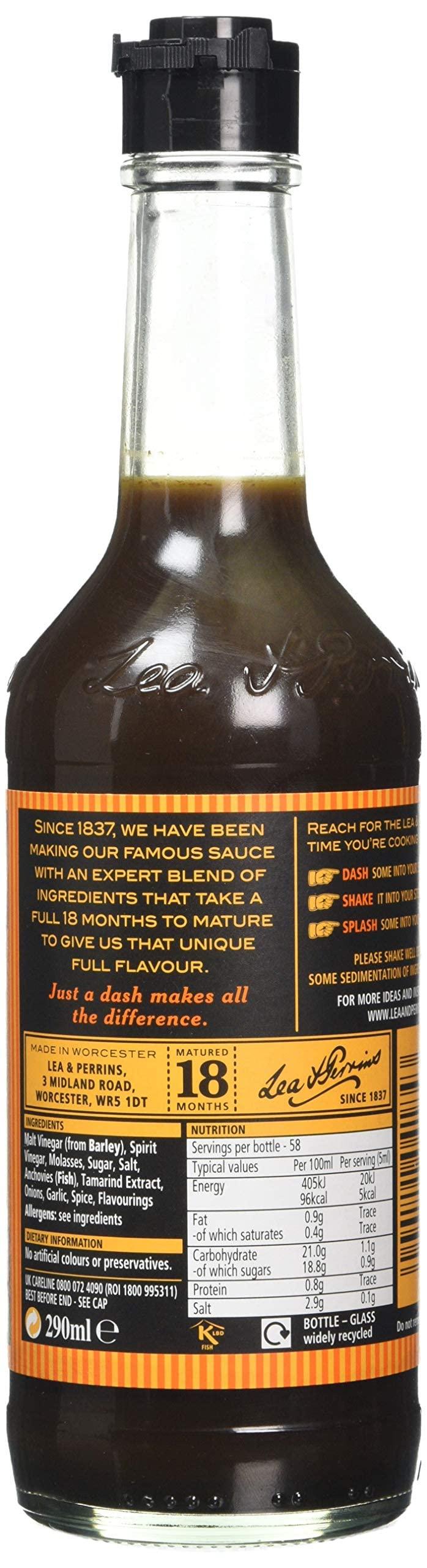 Lea & Perrins Lea & Perrins Worcestershire Sauce, 10.23 oz 290 g, 2 Pack