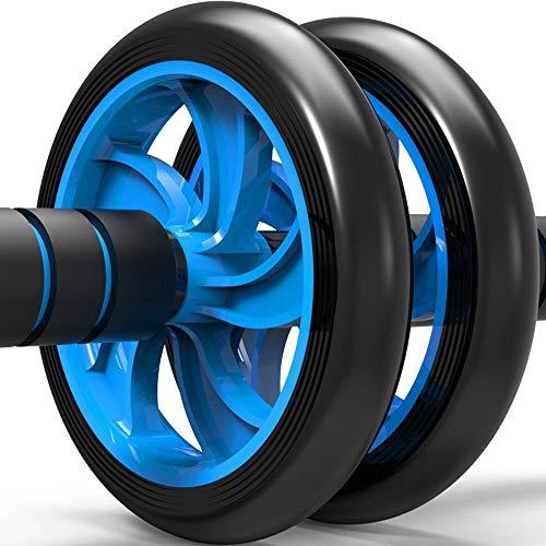 CPEX CPEX Portable 2 Wheel Comfortable Non-Slip Steel/Plastic Handles Abdominal Exercise Roller Exercise Tool Fitness Equipment with Pad