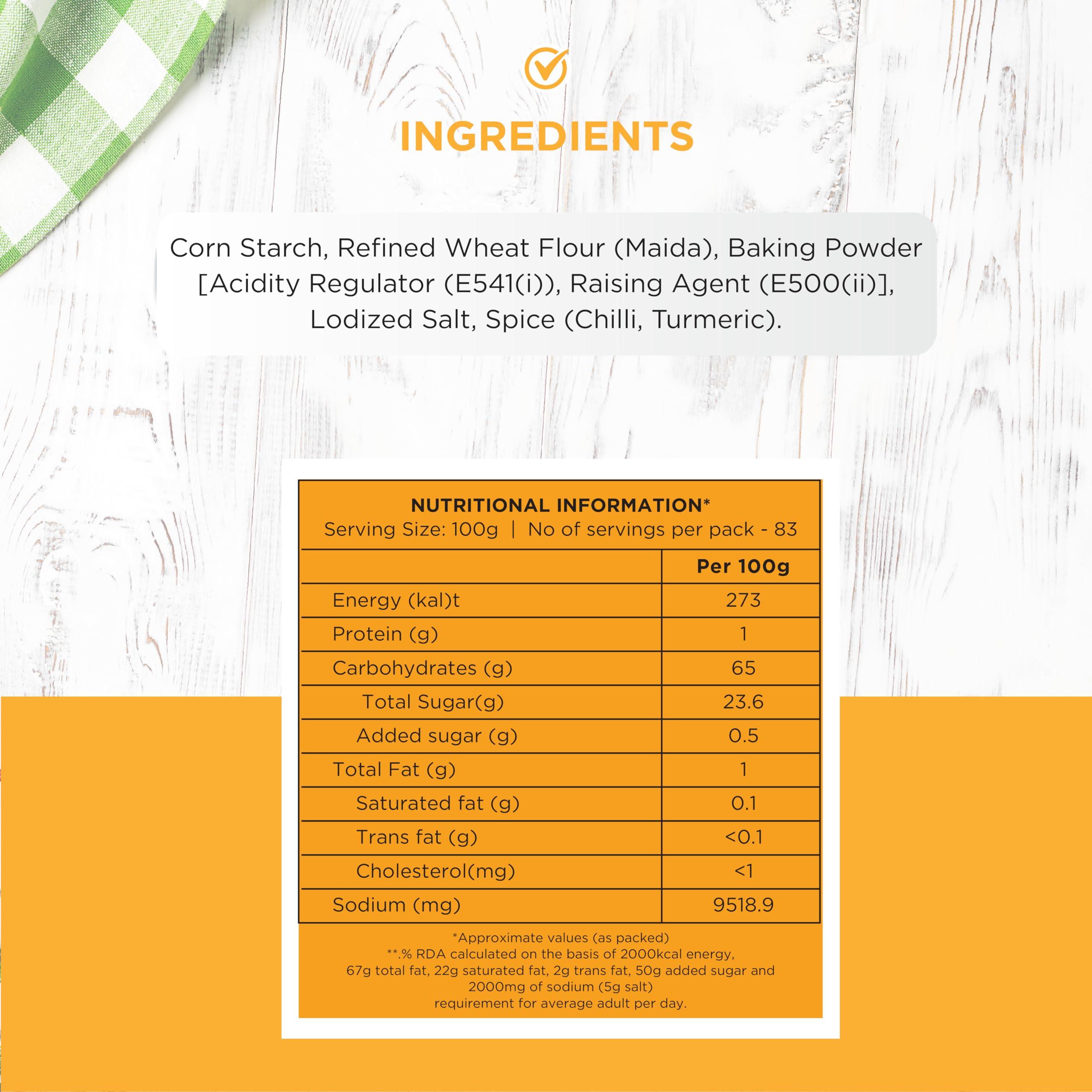 FSIPLs Chefs Art Chef\'s Art - Mild Breading Mix | Seasoned Coating Mix for Perfectly Crispy Fried Foods | Quick & Easy to Use | Multipurpose Coating Powder for Chicken, Fish, Veggies | 1 kg