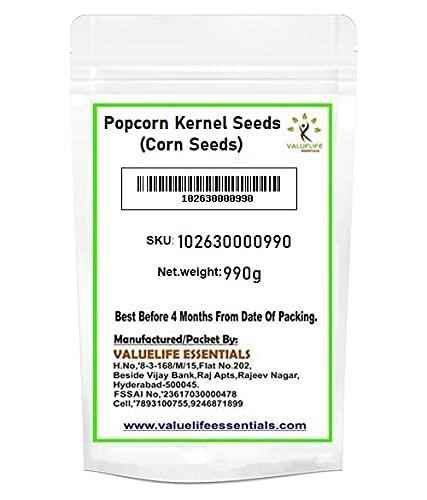 Value Life Valuelife Popcorn Kernel Seeds(Corn Seeds) (990g)