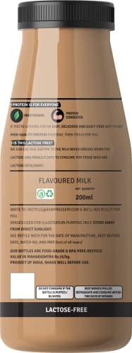 Raw Pressery Raw Pressery Dairy Protein Milkshake, Cold Coffee (12 x 200ml) 18gm Protein, Lactose Free Skimmed Milk, Ready-to-Drink