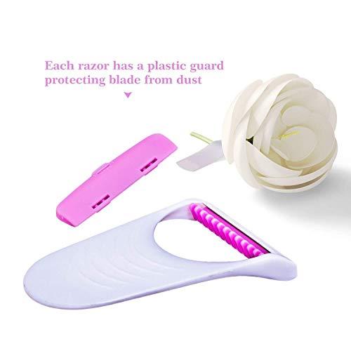 SEASPIRIT SEASPIRIT Max Women's Disposable Body Shaving Razor (Pink) Pack of 6