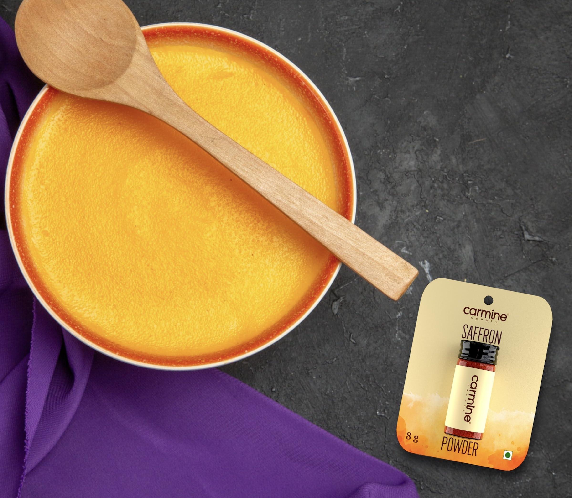 Carmine County Carmine County Premium Saffron Powder - Powdered Sun Dried Natural Saffron (10 g)