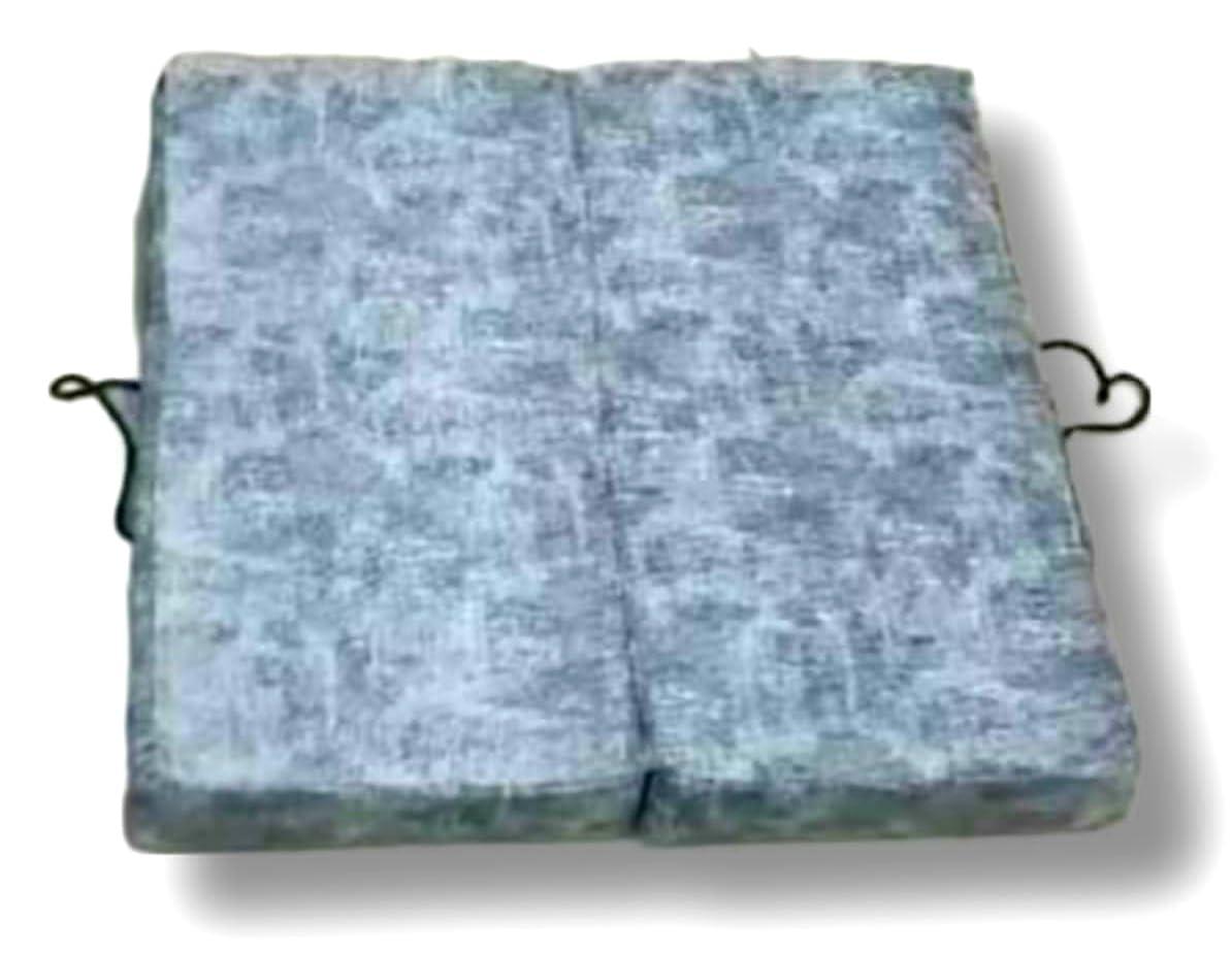 Generic Simran Meditation Floor Cushion Foldable, Relaxing and Suitable for satsang and Simran Class, Yoga, Meditation and Pooja Room.