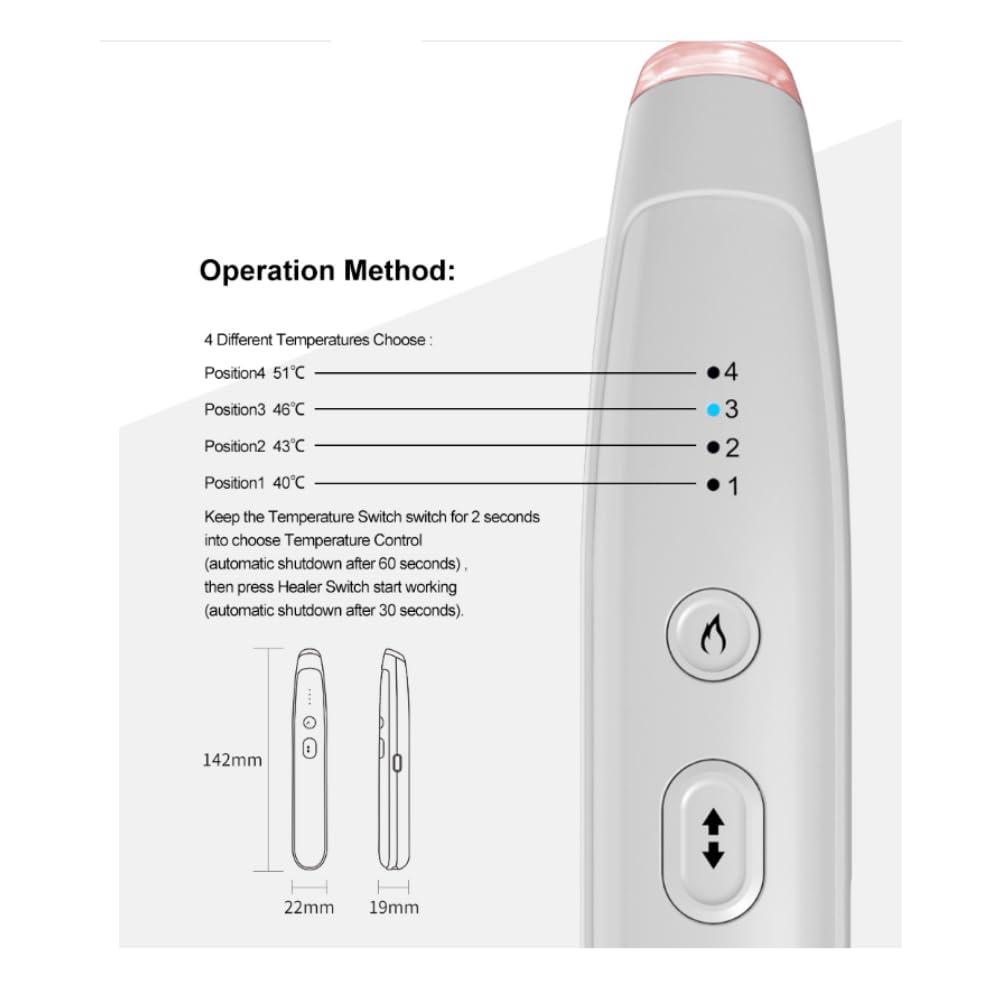 B-Arm B-Arm Insect Bite Healer | Electronic Rechargeable USB Mosquito Bite Healer | Fast and Effective Insect Bite Remedy | Quick Itching Relief Device and Insect Bite Treatment