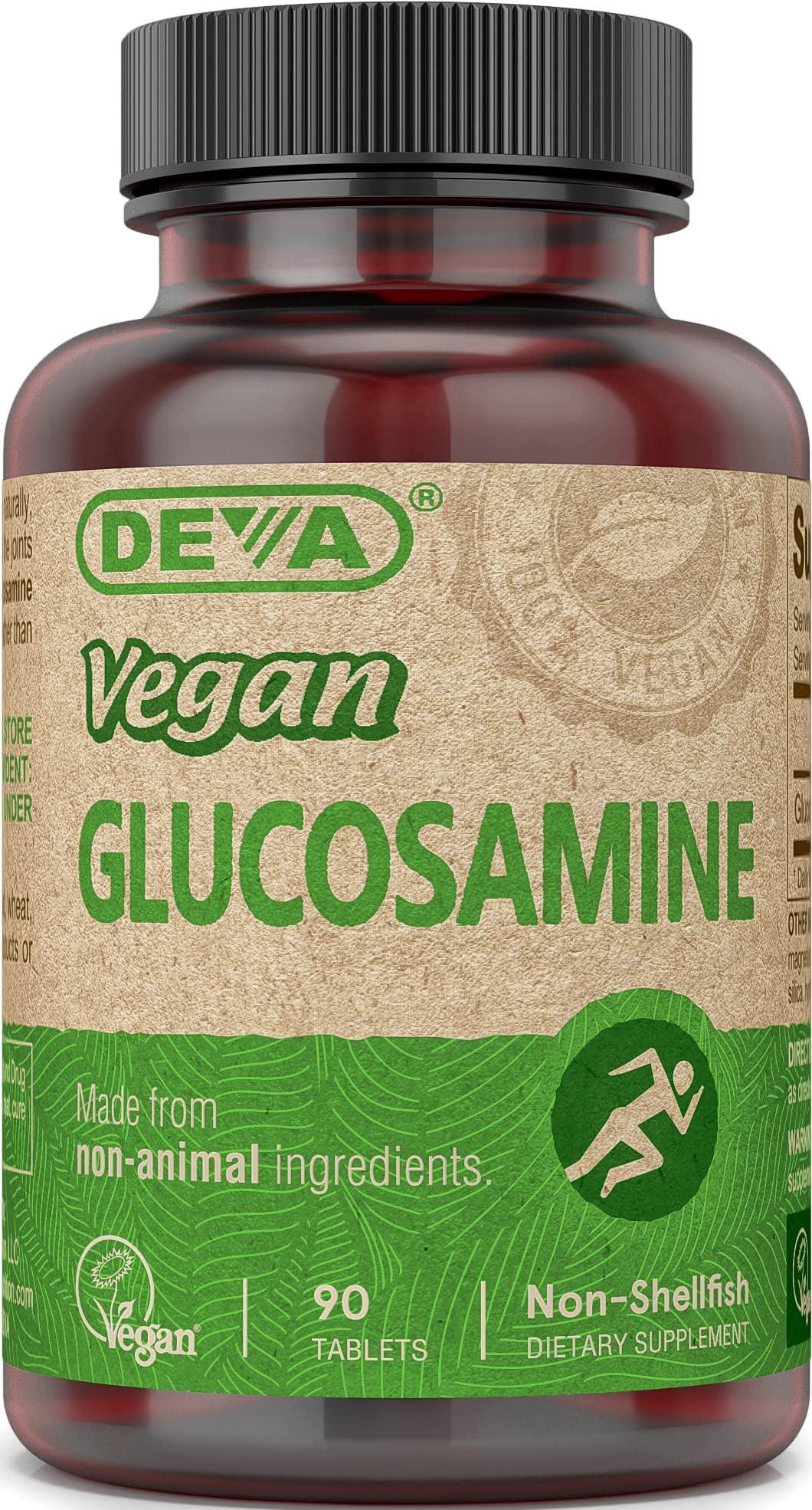 DEVA Deva, Vegan Glucosamine, 1500 mg, 90 Tablets