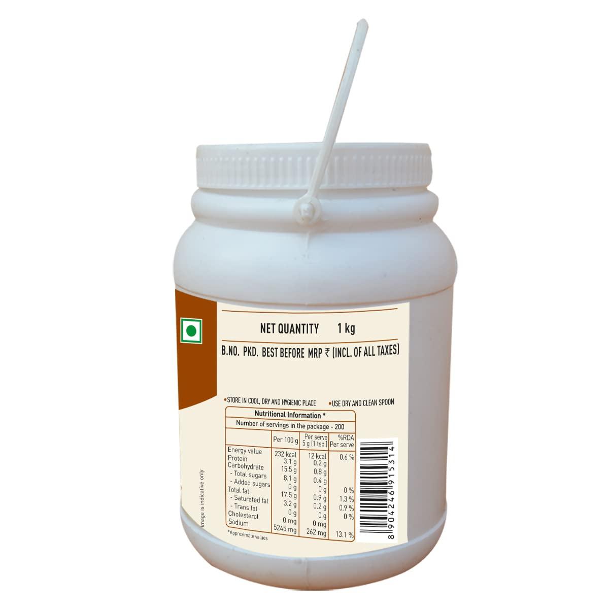 Priya Priya Cut Mango Pickle with Garlic, 1Kg - Authentic Telugu Style Aam Achar |Traditional South Indian Taste| Homemade Andhra Pickles| Tangy and Spicy| With Mango Pieces & Mixed Spices