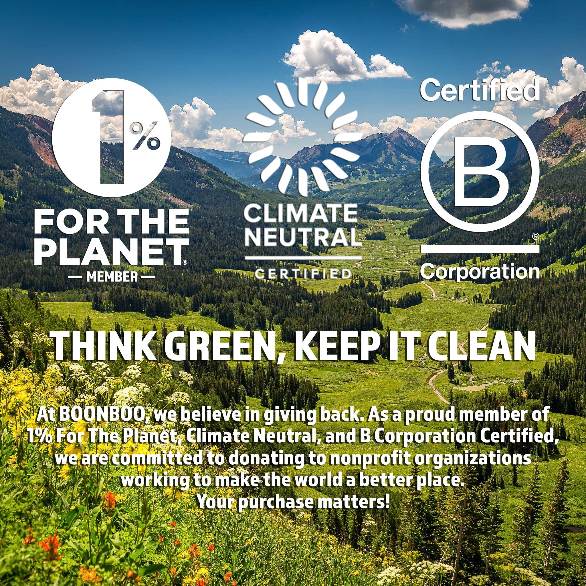 Synergy Products Boonboo Dental Floss | 33 yards/30m Bamboo Fiber With Activated Charcoal | Glass Bottle & Cutting Lid | Candelilla Wax & Mint Flavor | Biodegradable & Sustainable | Plastic- Free